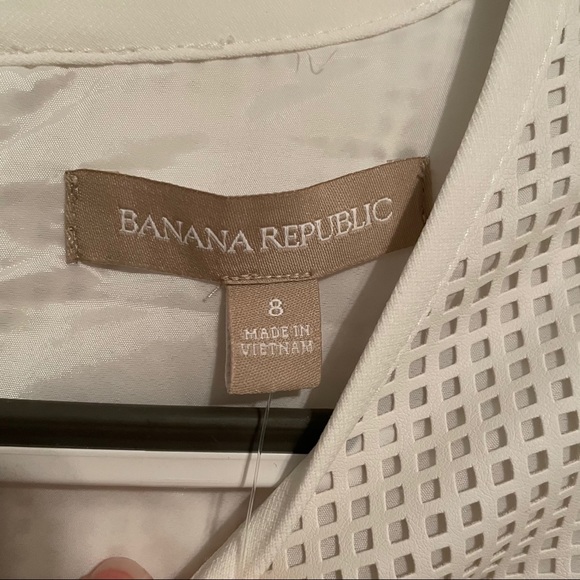 NWT Banana Republic White Dress - Picture 6 of 8